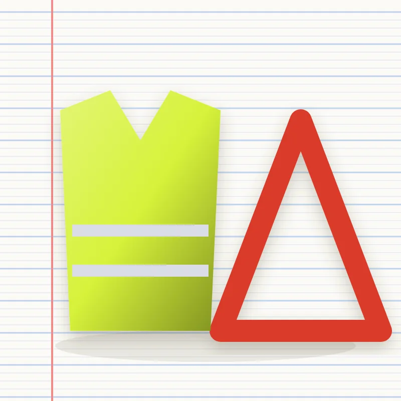 Kit gilet et triangle de sécurité